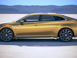 Volkswagen Aerton R-line 2018 3D Model