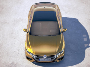 Volkswagen Aerton R-line 2018 3D Model