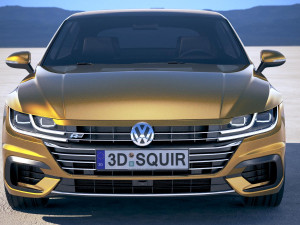 Volkswagen Aerton R-line 2018 3D Model