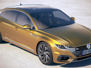 Volkswagen Aerton R-line 2018 3D Model