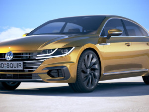 Volkswagen Aerton R-line 2018 3D Model