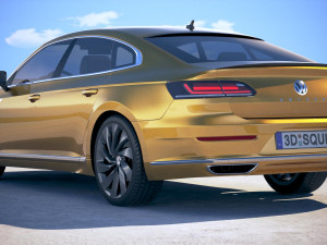 Volkswagen Aerton R-line 2018 3D Model