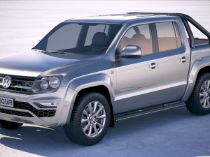 Volkswagen Amarok 2018 Modello 3D