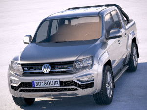 Volkswagen Amarok 2018 3Dモデル