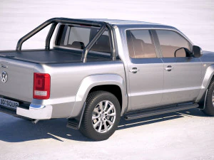 Volkswagen Amarok 2018 3D Model