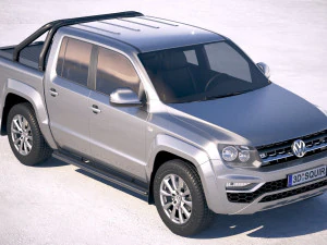 Volkswagen Amarok 2018 3D Model