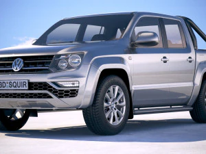Volkswagen Amarok 2018 3D Model