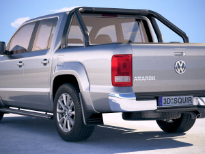Volkswagen Amarok 2018 3Dモデル