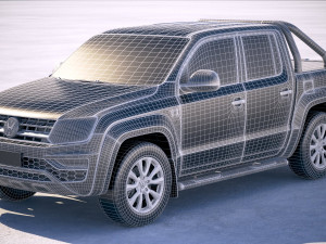 Volkswagen Amarok 2018 3Dモデル