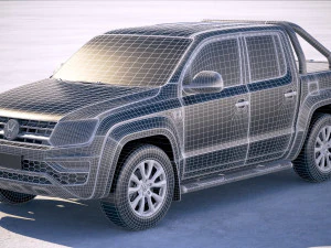 Volkswagen Amarok 2018 3D Model