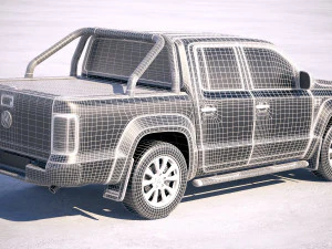 Volkswagen Amarok 2018 3D Model