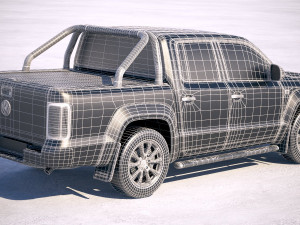 Volkswagen Amarok 2018 3Dモデル