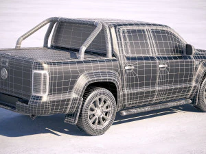 Volkswagen Amarok 2018 3D Model