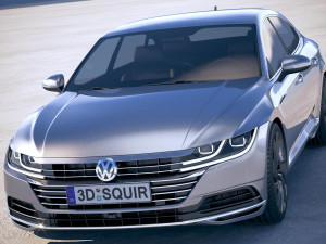 Volkswagen Arteon 2018 3D Model