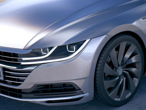 Volkswagen Arteon 2018 3D Model