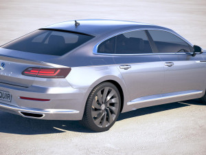 Volkswagen Arteon 2018 3D Model