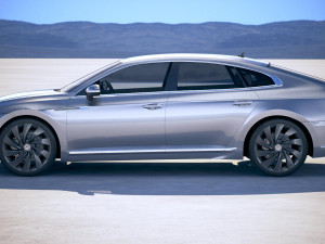 Volkswagen Arteon 2018 3D Model