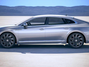 Volkswagen Arteon 2018 3D Model
