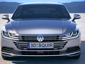 Volkswagen Arteon 2018 3D Model