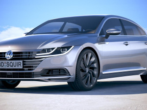 Volkswagen Arteon 2018 3D Model