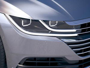 Volkswagen Arteon 2018 3D Model