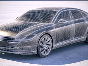 Volkswagen Arteon 2018 3D Model
