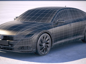 Volkswagen Arteon 2018 3D Model