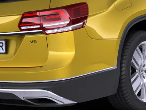 Volkswagen Atlass 2018 3D Model