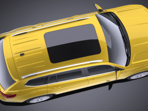 Volkswagen Atlass 2018 3D Model