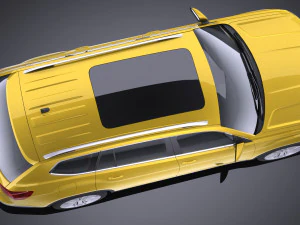Volkswagen Atlass 2018 3D Model