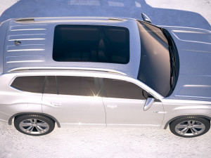 Volkswagen Atlas R-line 2018 Modelo 3D