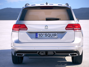 Volkswagen Atlas R-line 2018 Modelo 3D