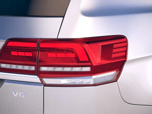 Volkswagen Atlas R-line 2018 3D Model