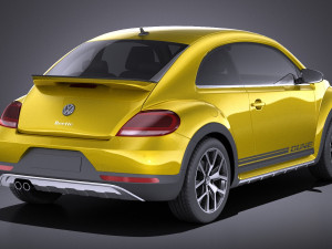 Volkswagen Beetle Dune 2018 vray Modello 3D