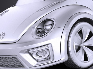 Volkswagen Beetle Dune Concept 2014 vray Model 3D