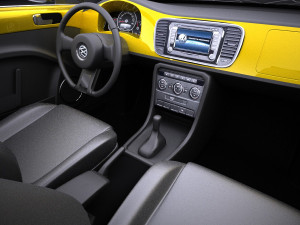 Volkswagen Beetle Dune Convertible 2017 vray 3D मॉडल