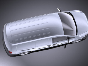 Volkswagen Caddy Maxi 2018 vray Model 3D