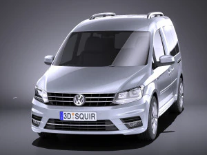 Volkswagen Crafter 2017 3D Model