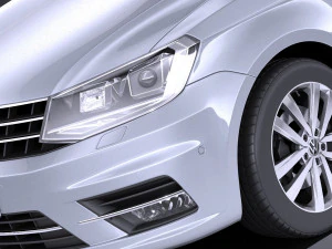 Volkswagen Crafter 2017 3D Model