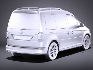 Volkswagen Crafter 2017 3Dモデル