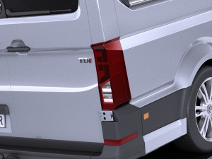 Volkswagen Crafter 2018 vray 3D 모델