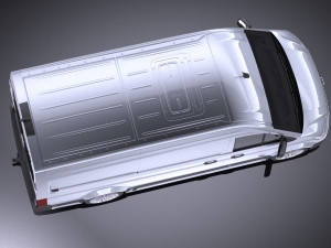 Volkswagen Crafter 2018 vray 3D 모델