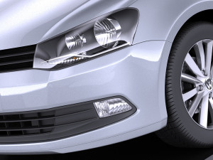 Volkswagen Gol 2013 vray 3D मॉडल