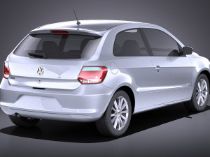 Volkswagen Gol 2013 vray 3D मॉडल
