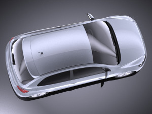 Volkswagen Gol 2013 vray 3D मॉडल