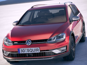 Volkswagen Golf Alltrack 2019 Modelo 3D