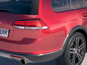 Volkswagen Golf Alltrack 2019 Modelo 3D
