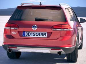 Volkswagen Golf Alltrack 2019 Modelo 3D