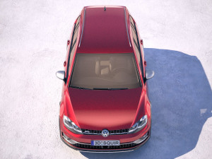 Volkswagen Golf Alltrack 2019 Modelo 3D