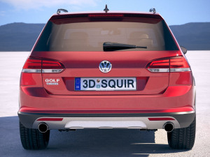 Volkswagen Golf Alltrack 2019 Modelo 3D